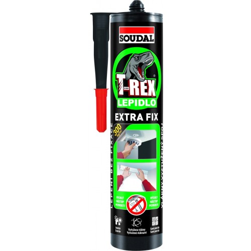 SOUDAL T-REX EXTRA FIX montážní lepidlo 380 g SOUDAL T-REX EXTRA FIX montážní lepidlo 380 g