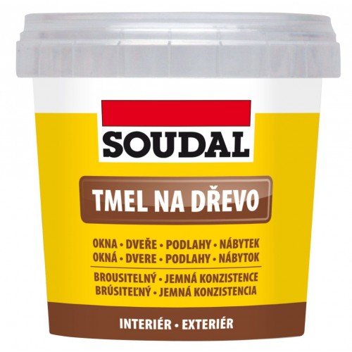 SOUDAL tmel na dřevo 250 g, smrk