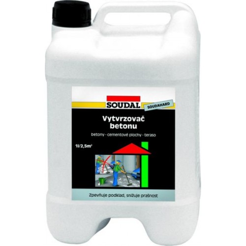 SOUDAL SOUDAHARD vytvrzovač betonu 5 l SOUDAL SOUDAHARD vytvrzovač betonu 5 l