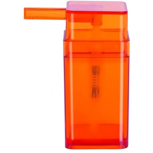 SPIRELLA CUBO Dávkovač mýdla clear orange 1015289 SPIRELLA CUBO Dávkovač mýdla clear orange 1015289