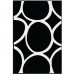 SPIRELLA PEBBLES Koupelnová předložka 55 x 65 cm black 1009524