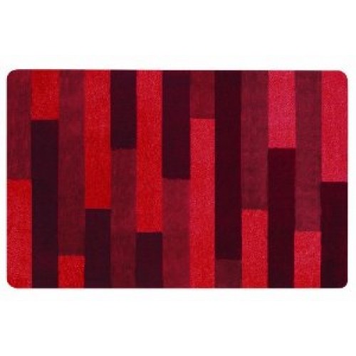 SPIRELLA PLANK Koupelnová předložka red 55x65cm 1016189