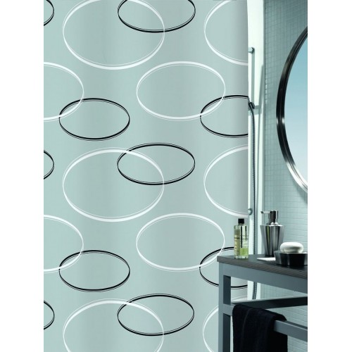 SPIRELLA ANELLO Sprchový závěs 180 x 200 cm gery 1013530