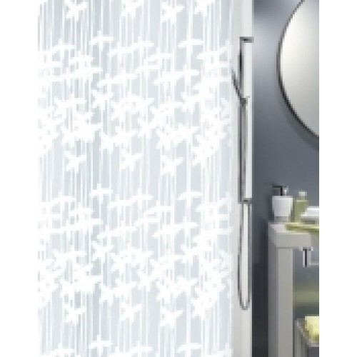 SPIRELLA SARONG WHITE Sprchový závěs 180 x 200 cm 1010627 SPIRELLA SARONG WHITE Sprchový závěs 180 x 200 cm 1010627