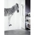 SPIRELLA ZEBRA Sprchový závěs 180 x 200 cm black 1011554