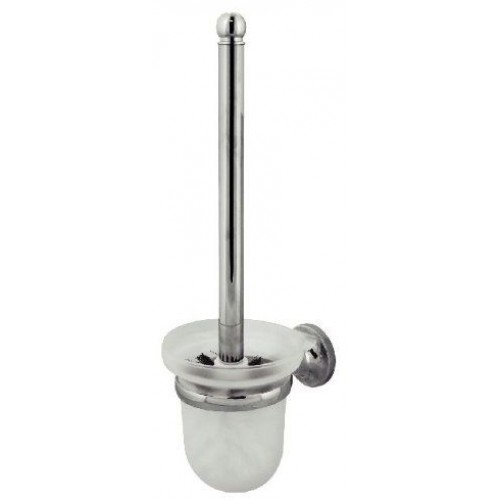 SPIRELLA WC štětka s držákem LAGUNE chrom/sklo SPIRELLA WC štětka s držákem LAGUNE chrom/sklo