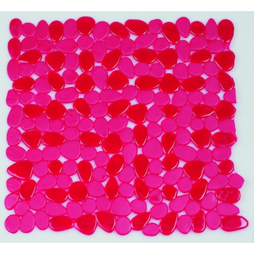 SPIRELLA RIVERSTONE Bezpečnostní podložka 54 x 54 cm clear red 1008468