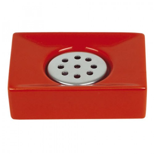 SPIRELLA QUADRO Mýdlenka red 1013647