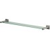 SPIRELLA NYO STEEL Koupelnová skleněná polička 40 cm 1015573