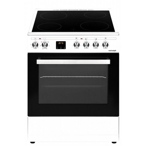 CONCEPT Elektrický multifunkční sporák se sklokeramickou deskou SVE4050