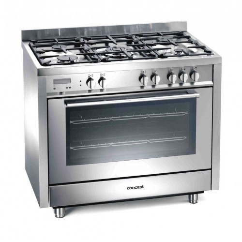 CONCEPT Elektrický multifunkční sporák s plynovou deskou SVK8090