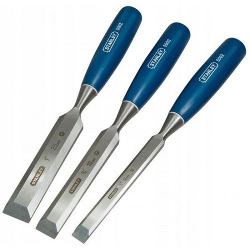 STANLEY 0-16-128 3dílná sada dlát 5002 (12, 18, 25mm)