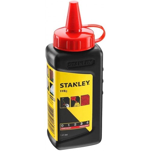 STANLEY 1-47-404 Červená prášková křída 115g