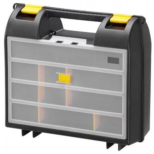 STANLEY 1-92-734 Plastový box na elektronářadí s organizérem (35,9x32,5x13,6 cm)