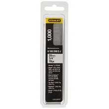 STANLEY 1-SWKBN075T 20mm/3/4"/18 Kolářské hřebíky typ 8/300/E/J, 1000ks