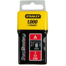 STANLEY 1-TRA205T Spony standardní typ A 5/53/530 - 8mm/5/16", 1000ks