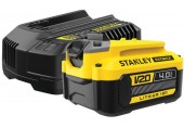 STANLEY SFMCB14M1 FatMax Startovací sada V20 4,0Ah (1 baterie + nabíječka)