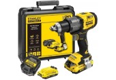 STANLEY SFMCD725D2K FatMax V20 Aku bezuhlíková vrtačka (80Nm/18V/2x2,0Ah), kufr