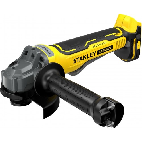 STANLEY SFMCG700B FatMax V20 Aku bezuhlíková úhlová bruska 125mm (18V/bez aku a nabíječky)