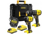 STANLEY SFMCK461D2T FatMax V20 Aku kombinovaná sada (18V/2x2,0Ah), Tstak