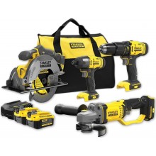 STANLEY SFMCK469M2 FatMax V20 Aku kombinovaná sada (18V/2x4,0Ah), taška