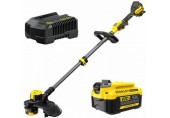 STANLEY SFMCSTB933M-QW V20 Aku bezuhlíková strunová sekačka 33cm (18V/1x4,0Ah)