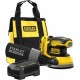 STANLEY SFMCW220D1S FatMax V20 Aku excentrická bruska 125mm (18V/1x2,0Ah), brašna
