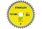 STANLEY STA13035 Pilový kotouč TCT/HM pro příčné řezy 190x30mm, 40 zubů