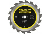STANLEY STA15370 Pilový kotouč TCT/HM brousitelný pro podélné řezy 190x16mm, 18 zubů