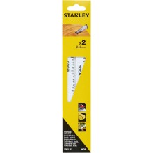 STANLEY STA21182 Pilové listy HCS na větve pro mečovou pilu, délka 240mm, 2ks