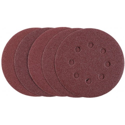 STANLEY STA32032-XJ Brusné papíry pro excentrickou brusku 125mm, P80, 5ks STANLEY STA32032-XJ Brusné papíry pro excentrickou brusku 125mm, P80, 5ks