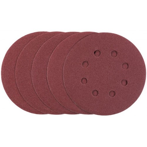 STANLEY STA32037-XJ Brusné papíry pro excentrickou brusku 125mm, P120, 5ks STANLEY STA32037-XJ Brusné papíry pro excentrickou brusku 125mm, P120, 5ks