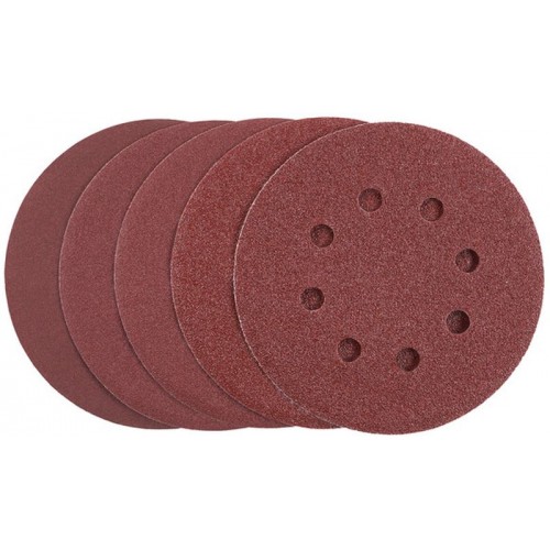 STANLEY STA32047-XJ Brusné papíry pro excentrickou brusku 125mm, P60, P80, 2x P120, P180 STANLEY STA32047-XJ Brusné papíry pro excentrickou brusku 125mm, P60, P80, 2x P120, P180