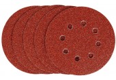 STANLEY STA32177-XJ Brusné papíry pro excentrickou brusku 125mm, P40, 5ks