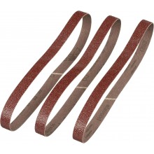 STANLEY STA33311 Brusné pásy pro pásové pilníky P60, 13x455mm, 3ks