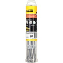 STANLEY STA54400 Sekáče a vrtáky SDS+: 6x160mm, 8x160mm, sekáč špičatý, plochý, široký