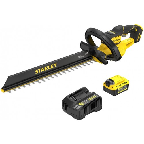 STANLEY STCHT8255M1 FatMax V20 Aku bezuhlíkové nůžky na živý plot (55cm/18V/1x4,0Ah) STANLEY STCHT8255M1 FatMax V20 Aku bezuhlíkové nůžky na živý plot (55cm/18V/1x4,0Ah)