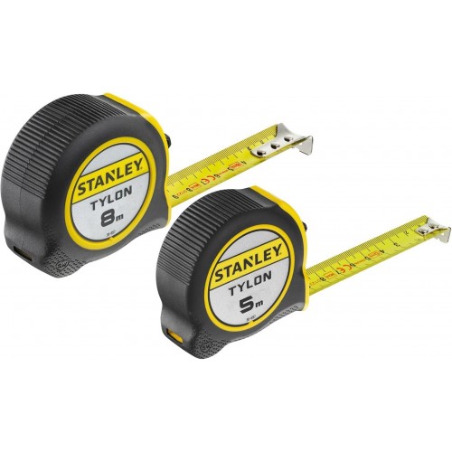 STANLEY STHT0-74260 Tylon Svinovací metr 5m/19mm a 8m/25mm