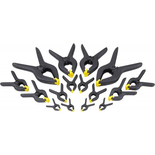 STANLEY STHT0-83094 16dílná sada pružinových malých svorek STANLEY STHT0-83094 16dílná sada pružinových malých svorek