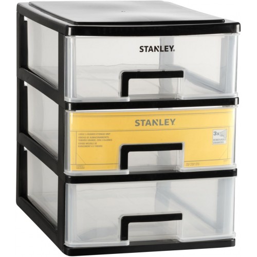 STANLEY STST40710-1 Essential Zásuvkový organizér malý - 3 zásuvky STANLEY STST40710-1 Essential Zásuvkový organizér malý - 3 zásuvky