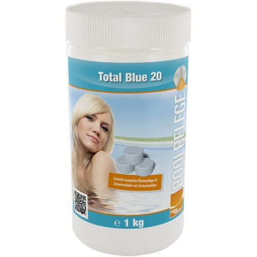 Bazénové tablety - Total Blue 20, 1 kg 070320tk Bazénové tablety - Total Blue 20, 1 kg 070320tk