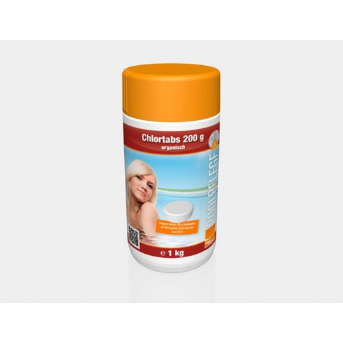 Bazénové tablety Chlortabs 200g organisch, 1 kg 0752201TD00