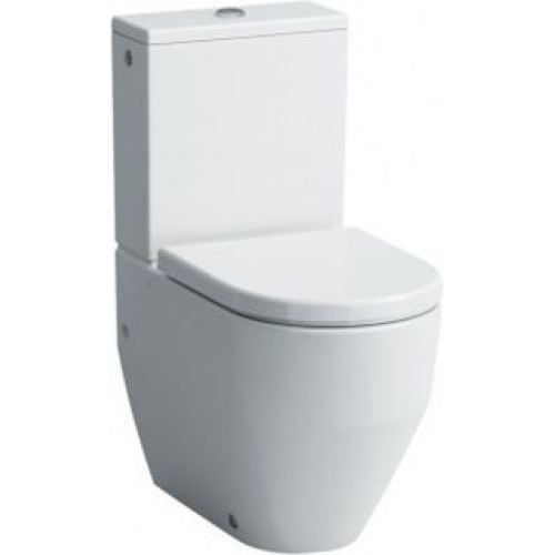 Laufen PRO stojící kombinační mísa, hluboké splachování, bílá mat 8.2595.2.757.000.1
