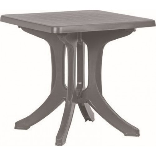 ALLIBERT NAPOLI stůl 70 x 70 x 72cm, světle šedá 17181092 ALLIBERT NAPOLI stůl 70 x 70 x 72cm, světle šedá 17181092
