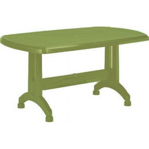 ALLIBERT PORTLAND stůl 150 x 90 x 72cm, světle zelená 17180031 ALLIBERT PORTLAND stůl 150 x 90 x 72cm, světle zelená 17180031