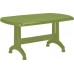 ALLIBERT PORTLAND stůl 150 x 90 x 72cm, světle zelená 17180031