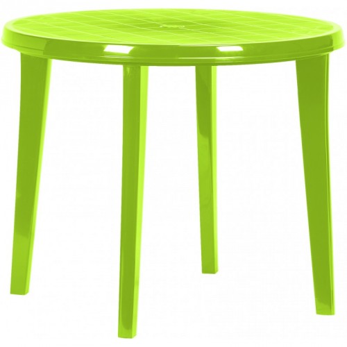 CURVER LISA stůl 90 x 73cm, světle zelená 17180053