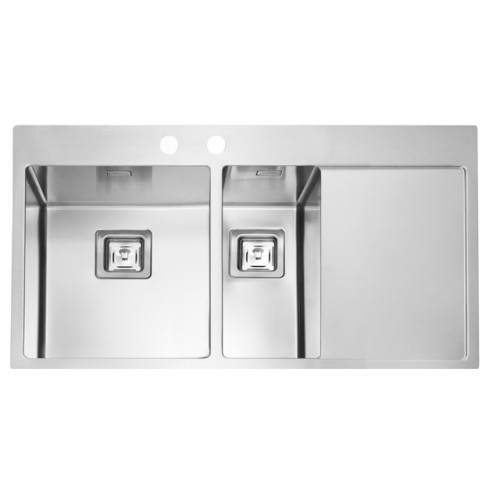 ALVEUS Stylux 60 S kuchyňský dřez nerez, 860 x 510 mm, levý 1084295 ALVEUS Stylux 60 S kuchyňský dřez nerez, 860 x 510 mm, levý 1084295
