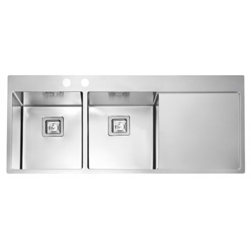 ALVEUS Stylux 70 S kuchyňský dřez nerez, 1160 x 510 mm, levý 1084297