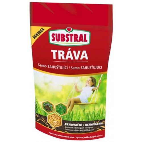 SUBSTRAL Travní směs samozahušťující - REGENERAČNÍ 250g 1000102 SUBSTRAL Travní směs samozahušťující - REGENERAČNÍ 250g 1000102